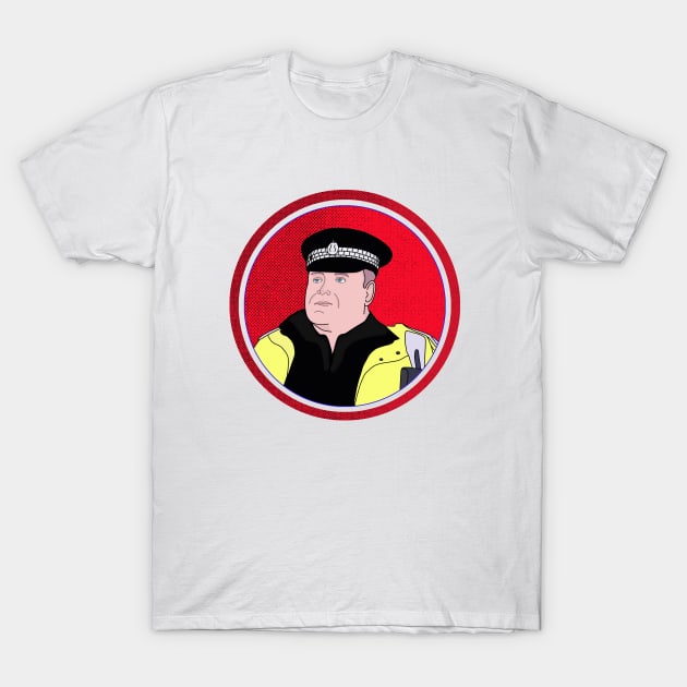 Police Officer T-Shirt by DiegoCarvalho